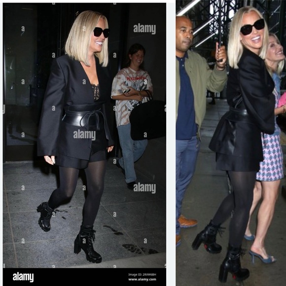 NEW Christian Louboutin Macademia 100 Black Ankle Boots Size 38 - Picture 10 of 10